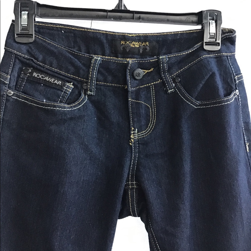 Rocawear Women’s skinny jeans size 1: Dk denim